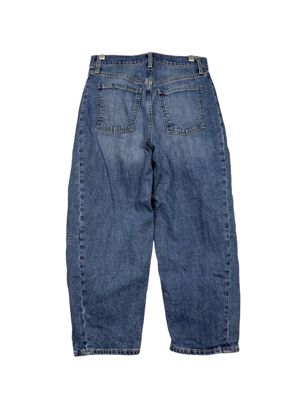 Old Navy High Rise Barrel Leg Short Jeans - Picture 3 of 5